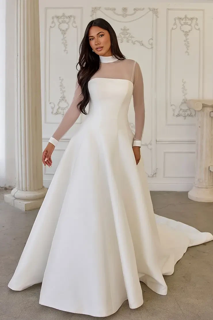 Satin Wedding Dresses: Why Modern Brides Are Falling in Love with This Timeless Fabric Image